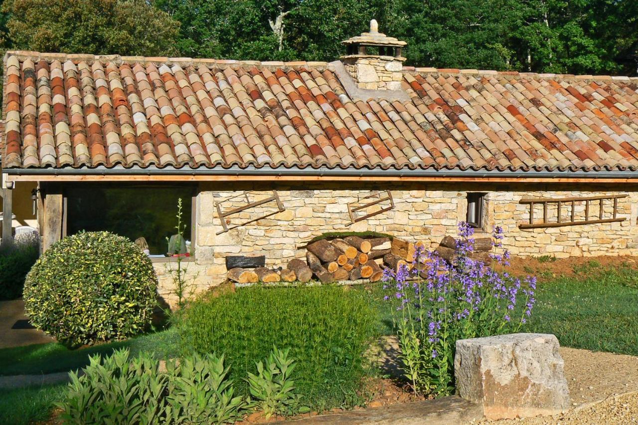 萨尔拉拉卡内达Eco-Hameau Du Sentier Des Sources别墅 外观 照片