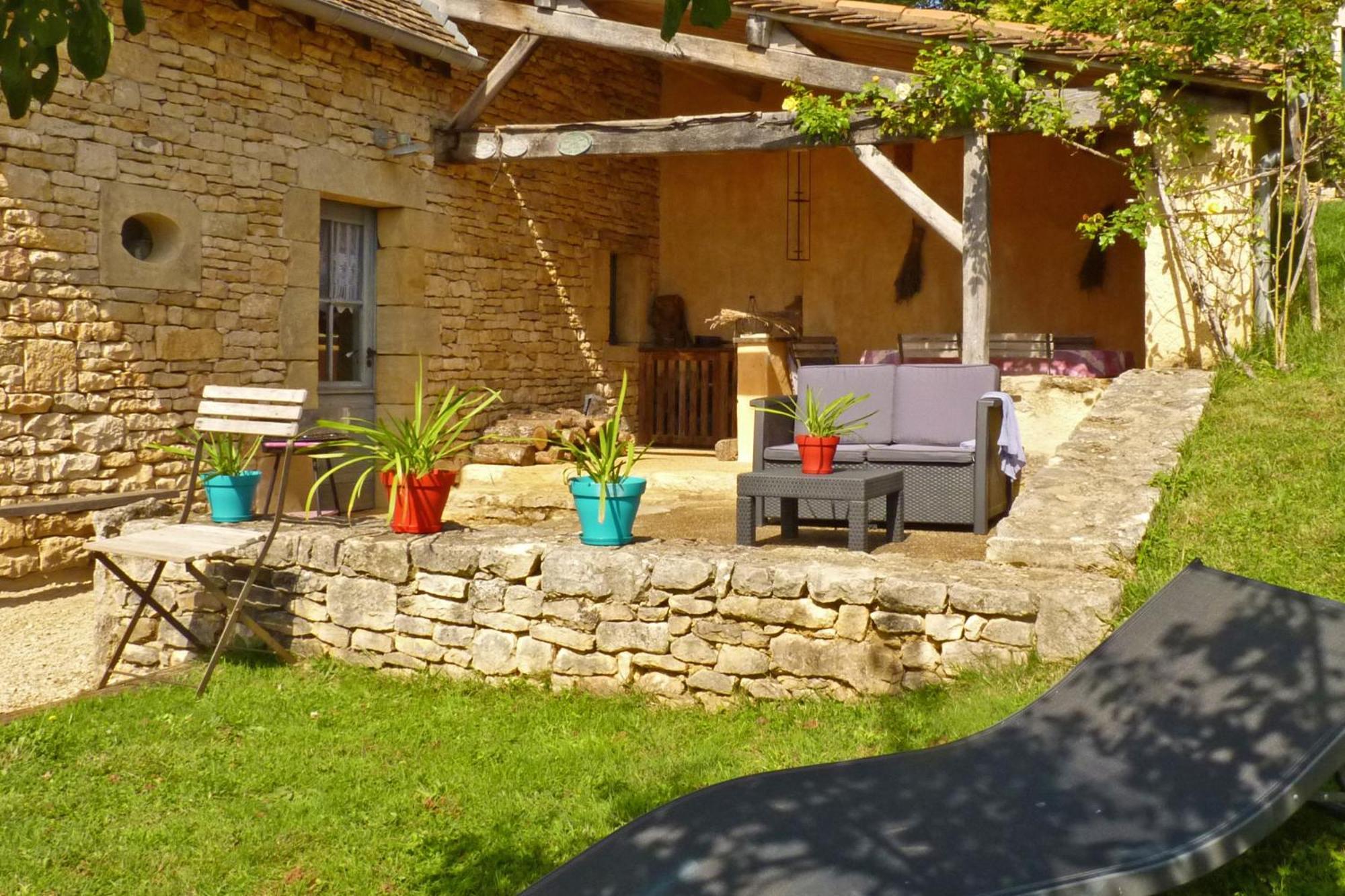 萨尔拉拉卡内达Eco-Hameau Du Sentier Des Sources别墅 外观 照片
