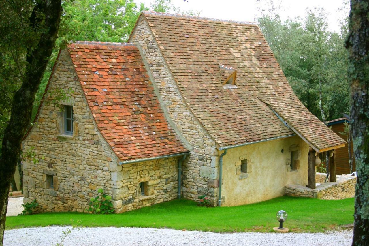 萨尔拉拉卡内达Eco-Hameau Du Sentier Des Sources别墅 外观 照片